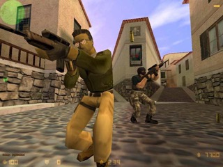 Скриншот CS 1.6: Перестрілка на вулиці de_inferno